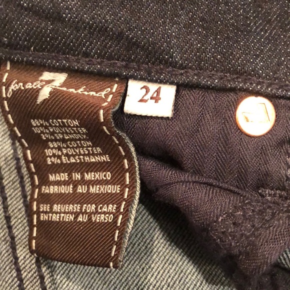 7 for all mankind skinny jeans - Picture 7 of 7